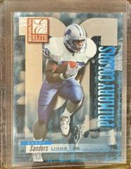 Barry Sanders [Blue] #PC-35 Football Cards 2001 Panini Donruss Elite Primary Colors Prices