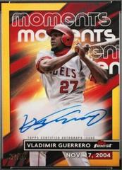Vladimir Guerrero [Gold] #FMA-VG Baseball Cards 2023 Topps Finest Moments Autographs Prices