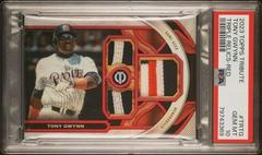 Tony Gwynn [Red] #TR-TG Baseball Cards 2023 Topps Tribute Triple Relics Prices