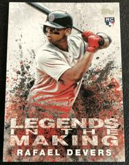 Rafael Devers [Red] #1 Baseball Cards 2018 Topps Legends in the Making Prices
