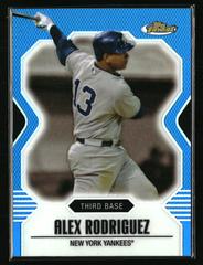 Alex Rodriguez [Blue Refractor] #50 Baseball Cards 2007 Finest Prices