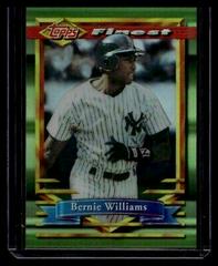 Bernie Williams [Refractor] #279 Baseball Cards 1994 Finest Prices
