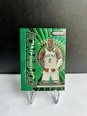 Damian Lillard [Green Prizm] #4 Basketball Cards 2023 Panini Prizm Dominance Prices