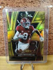 John Metchie III [Gold] Football Cards 2022 Panini Select Draft Picks Sparks Prices