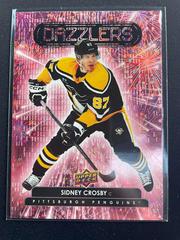 Sidney Crosby [Pink] Hockey Cards 2022 Upper Deck Dazzlers Prices