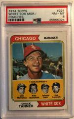 White Sox Mgr. , [Coaches] #221 Baseball Cards 1974 Topps Prices