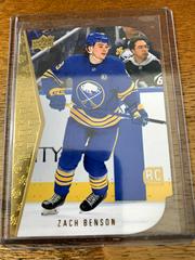 Zach Benson [Outburst Gold] #474 Hockey Cards 2023 Upper Deck Prices