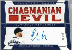 Chas McCormick #SN-CM Baseball Cards 2022 Panini National Treasures Signature Names Prices