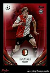 Leo Sauer [Red Foilboard] #129 Soccer Cards 2023 Topps UEFA Club Prices