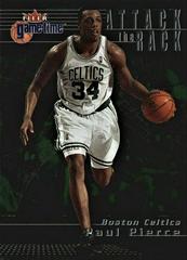 Paul Pierce Basketball Cards 2000 Fleer Game Time Attack the Rack Prices