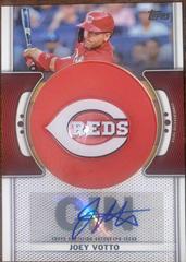 Joey Votto Baseball Cards 2023 Topps Team Logo Patch Autographs Prices