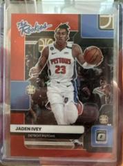 Jaden Ivey [Red] #5 Basketball Cards 2022 Panini Donruss Optic The Rookies Prices