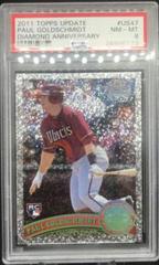 Paul Goldschmidt [Diamond Anniversary] Baseball Cards 2011 Topps Update Prices