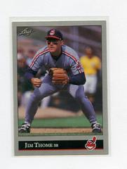 Jim Thome Baseball Cards 1992 Leaf Prices