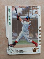 Jim Thome #37 Baseball Cards 2002 Topps Ten Prices