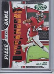 Chris Godwin [Green] #PG-CG Football Cards 2022 Panini Certified Piece of the Game Prices