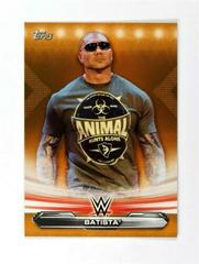 Batista [Bronze] Wrestling Cards 2019 Topps WWE RAW Prices