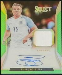 Phil Jagielka [Neon Green] Soccer Cards 2016 Panini Select Jersey Autographs Prices