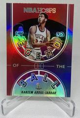 Kareem Abdul Jabbar #1 Basketball Cards 2021 Panini Hoops Legends of the Ball Prices