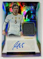 Mats Hummels [White] Soccer Cards 2016 Panini Select Jersey Autographs Prices
