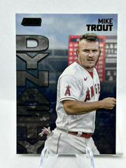 Mike Trout [Black] #2A Baseball Cards 2022 Stadium Club Dynasty and Destiny Prices