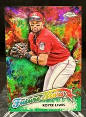 Royce Lewis [Green] Baseball Cards 2023 Topps Chrome Future Stars Prices