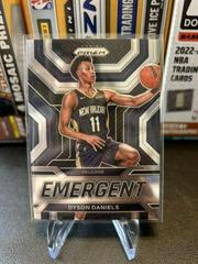 Dyson Daniels #4 Basketball Cards 2022 Panini Prizm Emergent Prices