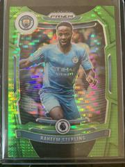 Raheem Sterling [Breakaway Lime Green Prizm] Soccer Cards 2021 Panini Prizm Premier League Prices
