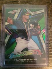 Franklin Barreto [Green Refractor] #FS-8 Baseball Cards 2018 Topps Chrome Future Stars Prices