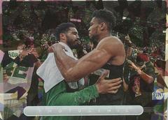 Giannis Antetokounmpo, Jayson Tatum [Diamond] #2 Basketball Cards 2022 Panini Photogenic Respect Prices