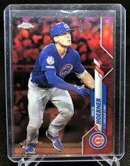 Nico Hoerner [Red Refractor] #161 Baseball Cards 2020 Topps Chrome Prices