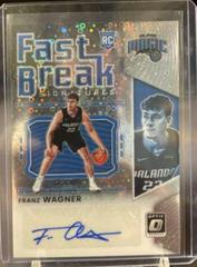 Franz Wagner #FB-FWG Basketball Cards 2021 Panini Donruss Optic Fast Break Signatures Prices