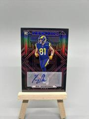 Ben Skowronek [Autograph Red] Football Cards 2021 Panini Obsidian Prices