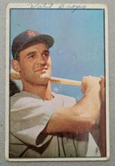 Walt Dropo #45 Baseball Cards 1953 Bowman Color Prices