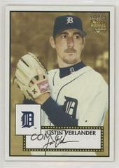 Justin Verlander #310 Baseball Cards 2006 Topps '52 Prices