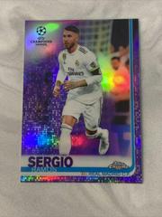 Sergio Ramos [Purple Refractor] Soccer Cards 2018 Topps Chrome UEFA Champions League Prices