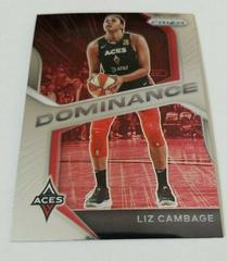 Liz Cambage #15 Basketball Cards 2021 Panini Prizm WNBA Dominance Prices