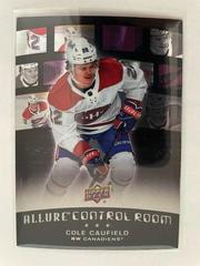 Cole Caufield #CR-20 Hockey Cards 2021 Upper Deck Allure Control Room Prices