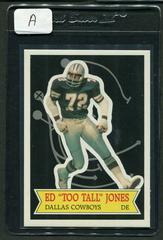 Ed 'Too Tall' Jones #24 Football Cards 1984 Topps Glossy Send in Prices