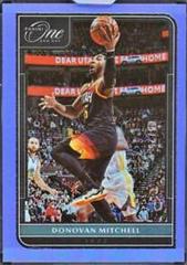 Donovan Mitchell [Purple] #10 Basketball Cards 2021 Panini One and One Prices