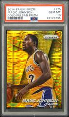 Magic Johnson [Gold Prizm] #175 Basketball Cards 2014 Panini Prizm Prices
