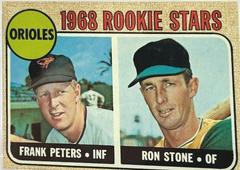 Orioles Rookies [F. Peters, R. Stone] #409 Baseball Cards 1968 Topps Prices