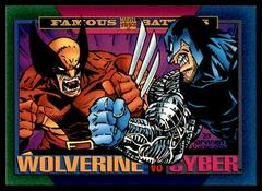 Wolverine vs Cyber Marvel 1993 Universe Prices