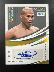 Jacare Souza [Gold] Ufc Cards 2021 Panini Immaculate UFC Heralded Signatures Prices