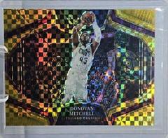 Donovan Mitchell [Gold] #9 Basketball Cards 2022 Panini Select Snapshots Prices