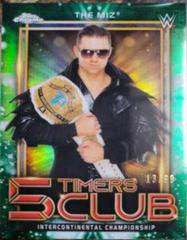 The Miz [Green Refractor] #5T-16 Wrestling Cards 2021 Topps Chrome WWE 5 Timers Club Prices