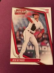 Reid Detmers #7 Baseball Cards 2022 Panini Chronicles Threads Prices
