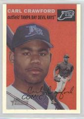 Carl Crawford [Retrofractor] #THC46 Baseball Cards 2003 Topps Heritage Chrome Prices