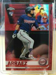 Luis Arraez [Red Refractor] Baseball Cards 2019 Topps Chrome Update Prices