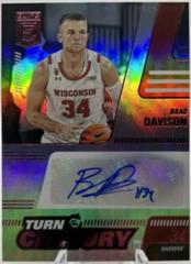 Brad Davison Basketball Cards 2022 Panini Chronicles Draft Picks Turn of the Century Autographs Prices